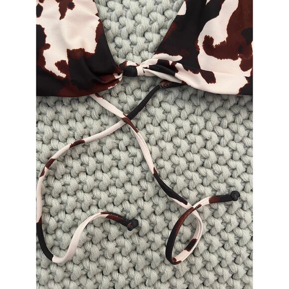 Skatie• ‘Sarah’ Bikini Top in DALLAS Cow Print - Picture 12 of 17